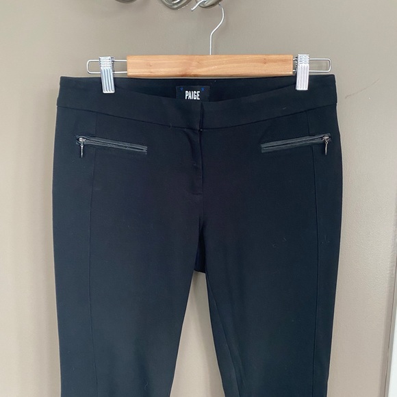 Paige black skinny pants, size 27. - Picture 6 of 7